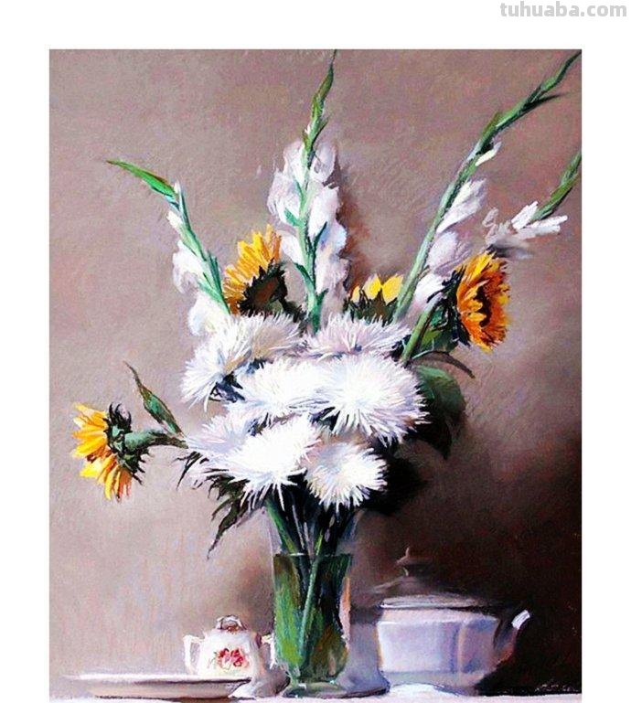 粉彩之美 - 西班牙 Felipe.Santamans 色粉画 粉彩之美 - 西班牙 Felipe.Santamans 色粉画