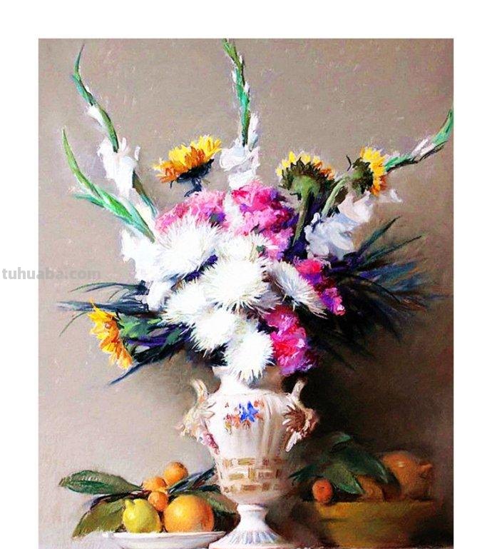 粉彩之美 - 西班牙 Felipe.Santamans 色粉画 粉彩之美 - 西班牙 Felipe.Santamans 色粉画