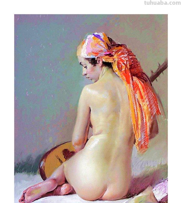 粉彩之美 - 西班牙 Felipe.Santamans 色粉画 粉彩之美 - 西班牙 Felipe.Santamans 色粉画