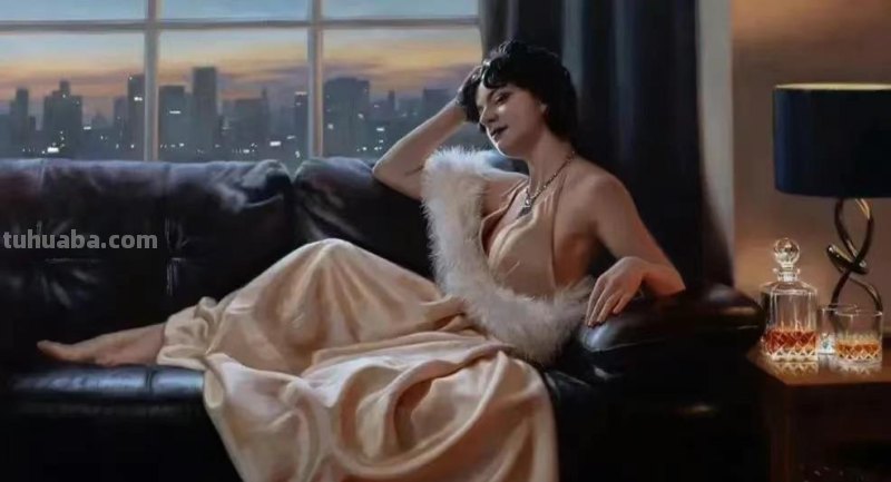 人体油画，你苦苦寻找的快乐之源就在这里