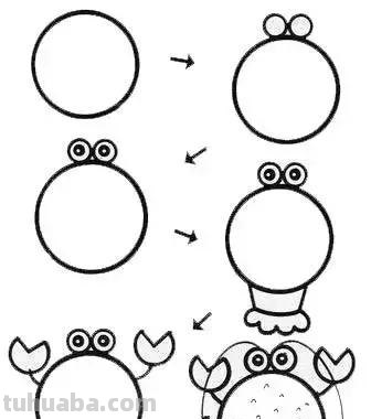 45个可爱简笔画教程，超级实用的素材！（建议收藏）