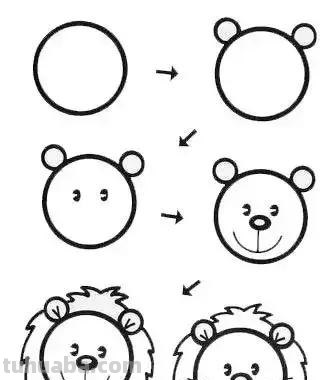 45个可爱简笔画教程，超级实用的素材！（建议收藏）