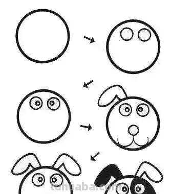45个可爱简笔画教程，超级实用的素材！（建议收藏）