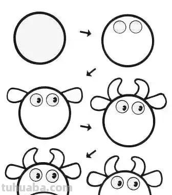 45个可爱简笔画教程，超级实用的素材！（建议收藏）