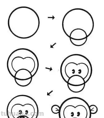 45个可爱简笔画教程，超级实用的素材！（建议收藏）