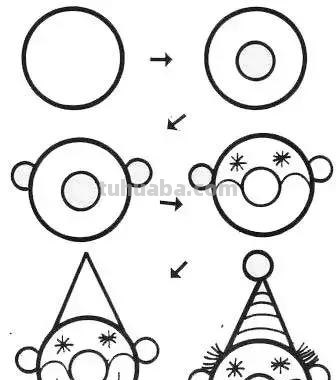 45个可爱简笔画教程，超级实用的素材！（建议收藏）