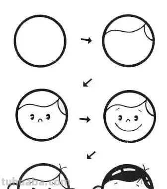 45个可爱简笔画教程，超级实用的素材！（建议收藏）