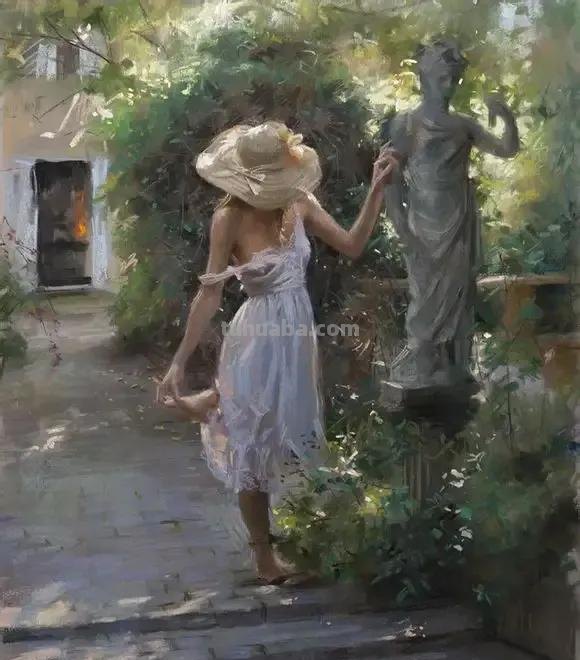 西班牙艺术大师色粉画