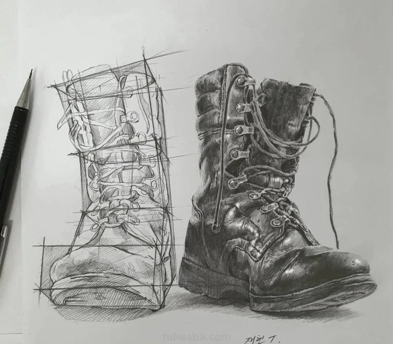 这素描你逆天了，质感绝了