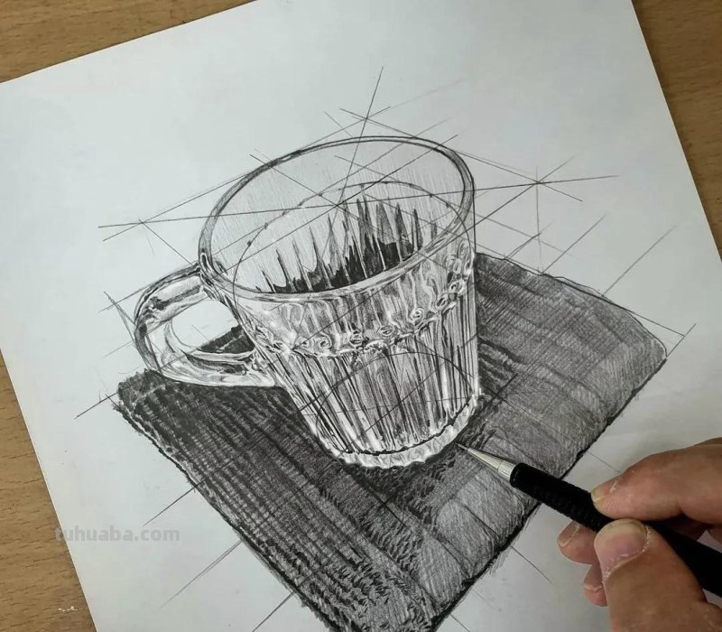 这素描你逆天了，质感绝了