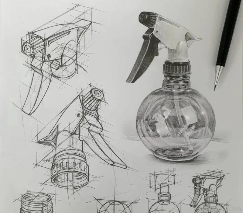 这素描你逆天了，质感绝了
