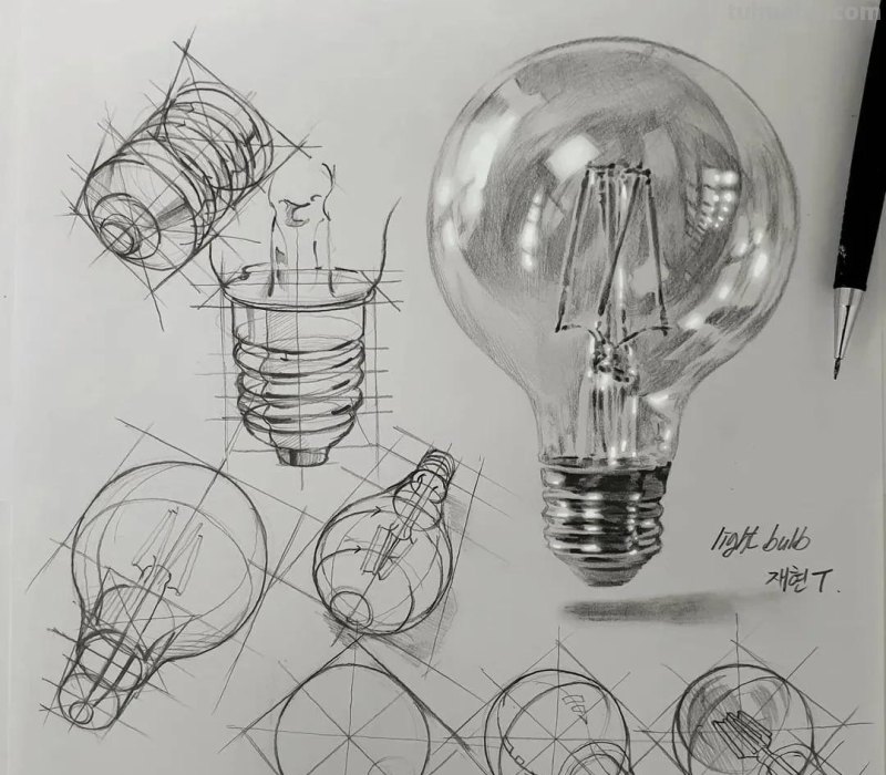 这素描你逆天了，质感绝了