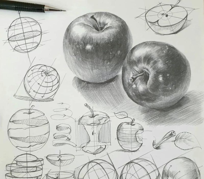 这素描你逆天了，质感绝了