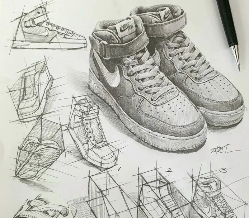 这素描你逆天了，质感绝了