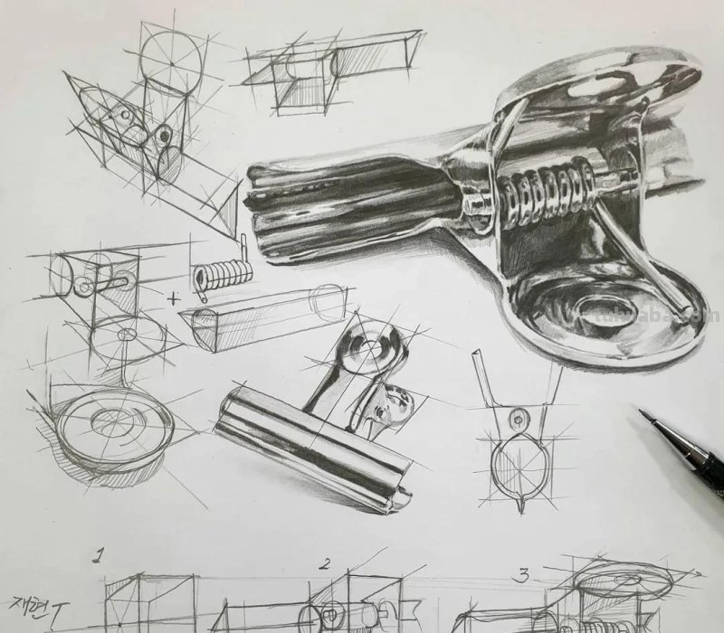 这素描你逆天了，质感绝了
