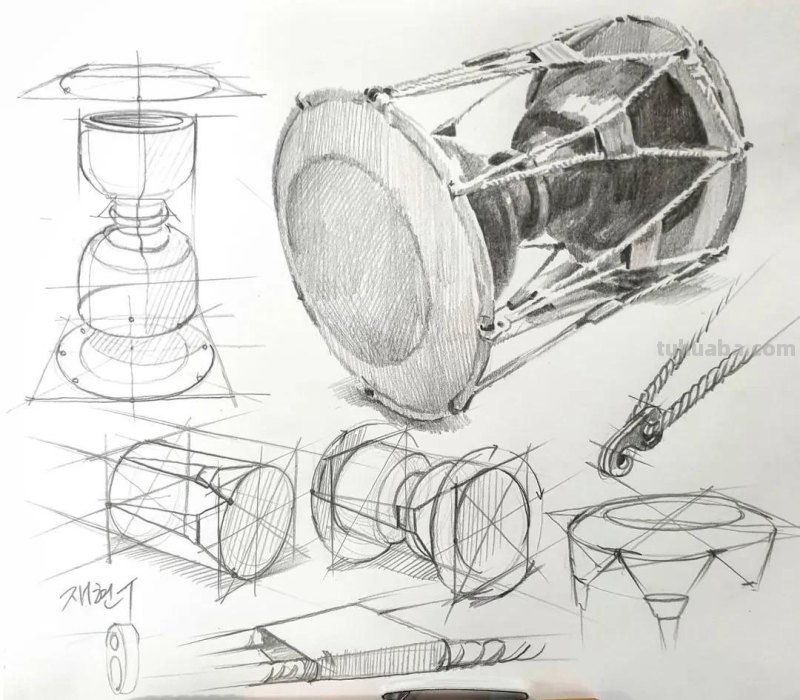 这素描你逆天了，质感绝了