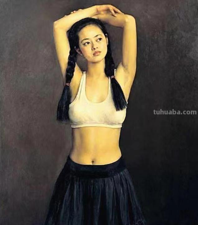 人体油画，快乐周末再分享一波