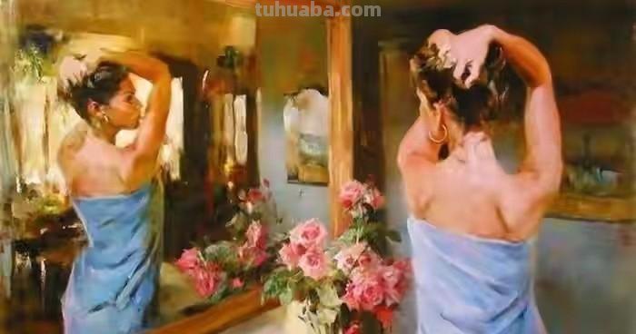 人体油画，快乐周末再分享一波