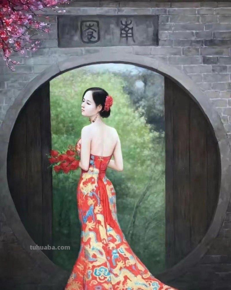 人体油画，快乐周末再分享一波