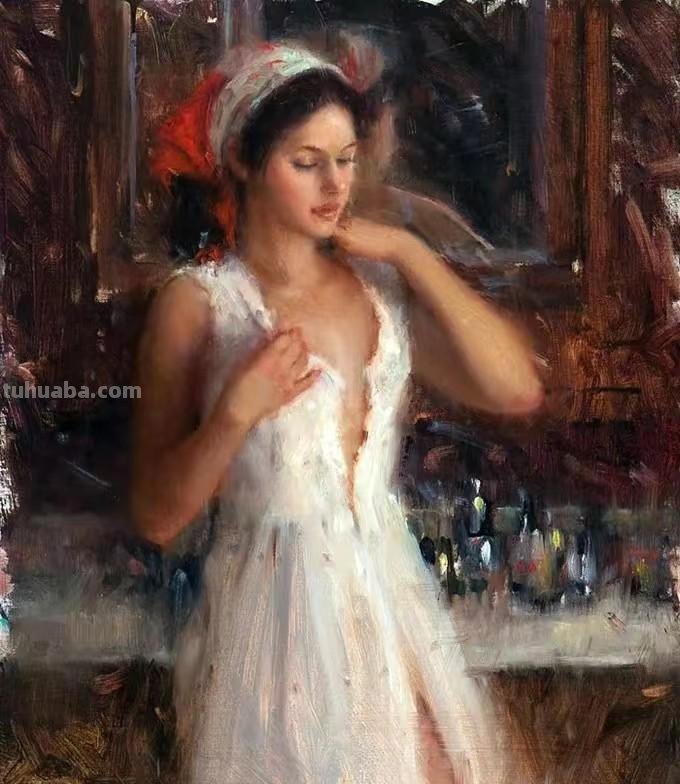 人体油画，快乐周末再分享一波