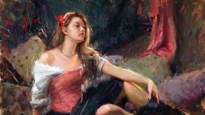 人体油画，快乐周末再分享一波