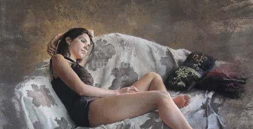 法国艺术家Nathalie Picoulet色粉画作品欣赏