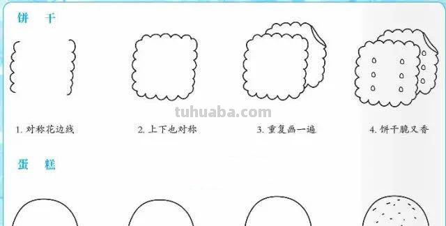 简笔画｜80幅好玩带儿歌的简笔画，赶紧给孩子收藏起来，寒假画！