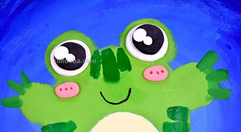 儿童画教程｜幼儿水粉画课程《池塘里的小青蛙》