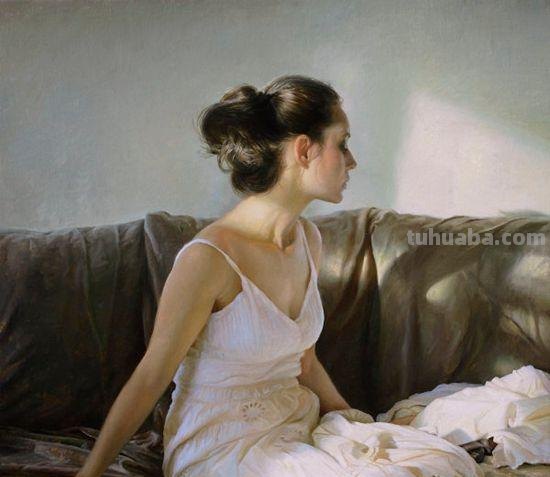 油画欣赏:女性作品典雅柔美,令无数观赏者怦然心动 油画欣赏:女性作品典雅柔美,令无数观赏者怦然心动