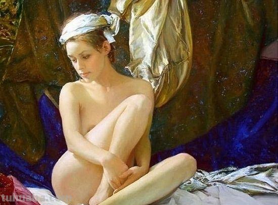 油画欣赏:女性作品典雅柔美,令无数观赏者怦然心动 油画欣赏:女性作品典雅柔美,令无数观赏者怦然心动