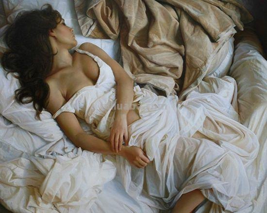 油画欣赏:女性作品典雅柔美,令无数观赏者怦然心动 油画欣赏:女性作品典雅柔美,令无数观赏者怦然心动