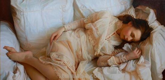 油画欣赏:女性作品典雅柔美,令无数观赏者怦然心动 油画欣赏:女性作品典雅柔美,令无数观赏者怦然心动