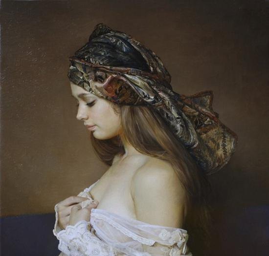 油画欣赏:女性作品典雅柔美,令无数观赏者怦然心动 油画欣赏:女性作品典雅柔美,令无数观赏者怦然心动