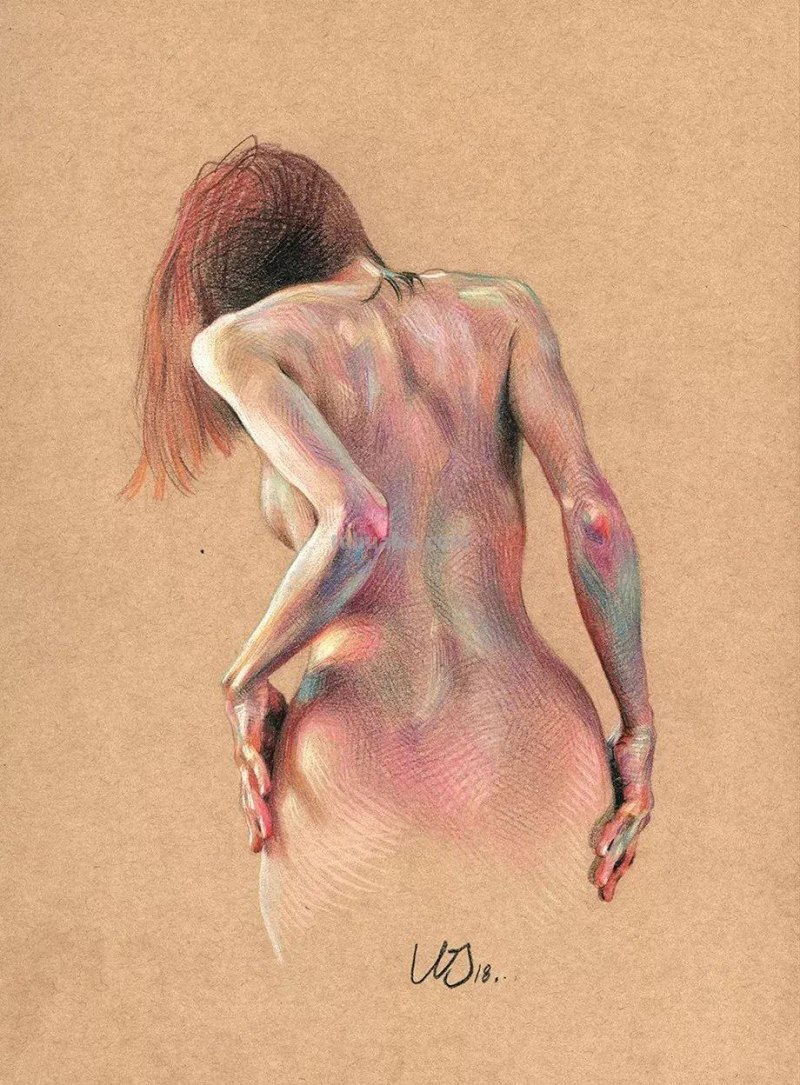 大佬级别素描作品,一个局部就是一张佳作 大佬级别素描作品,一个局部就是一张佳作