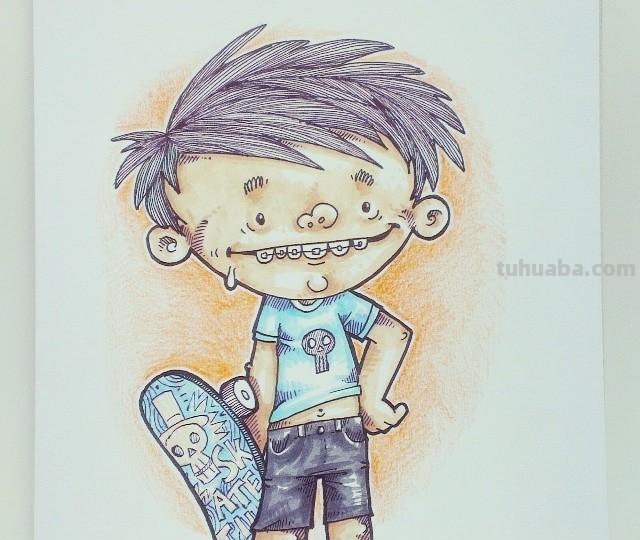 一组有趣的简笔画