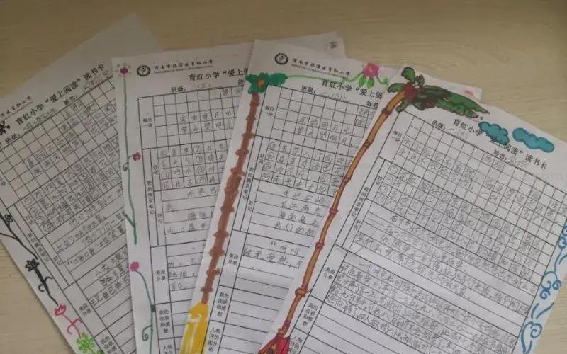 胸藏文墨虚若谷 读书积累气自华-育红小学读书系列活动之读书卡展示活动 胸藏文墨虚若谷 读书积累气自华-育红小学读书系列活动之读书卡展示活动