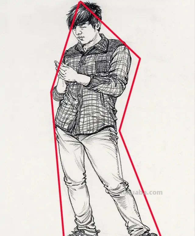 人体速写临摹人体速写临摹范本高清图片