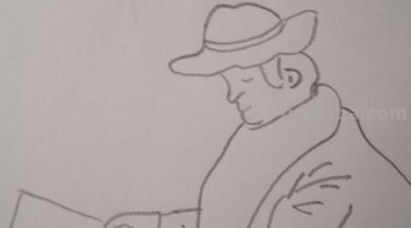 人物速写作品人物速写作品欣赏