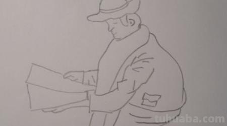 人物速写作品人物速写作品欣赏