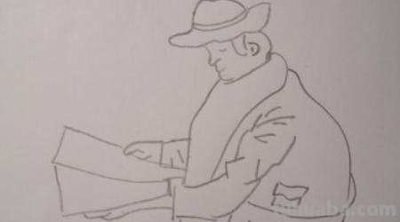 人物速写作品人物速写作品欣赏