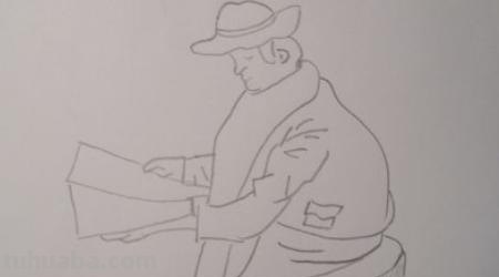 人物速写作品人物速写作品欣赏