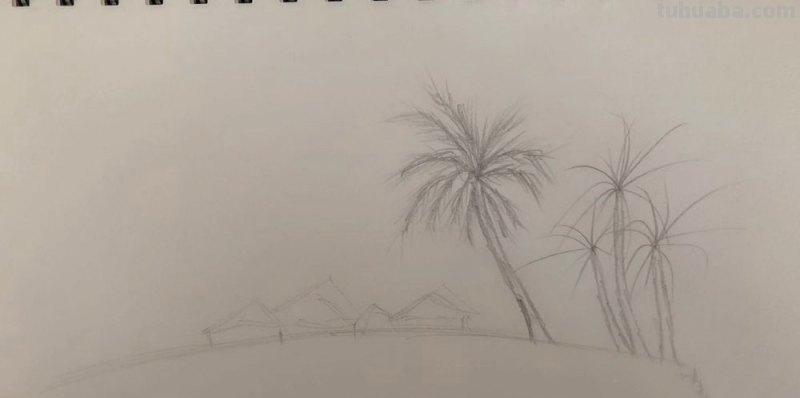 铅笔风景速写铅笔风景速写图片