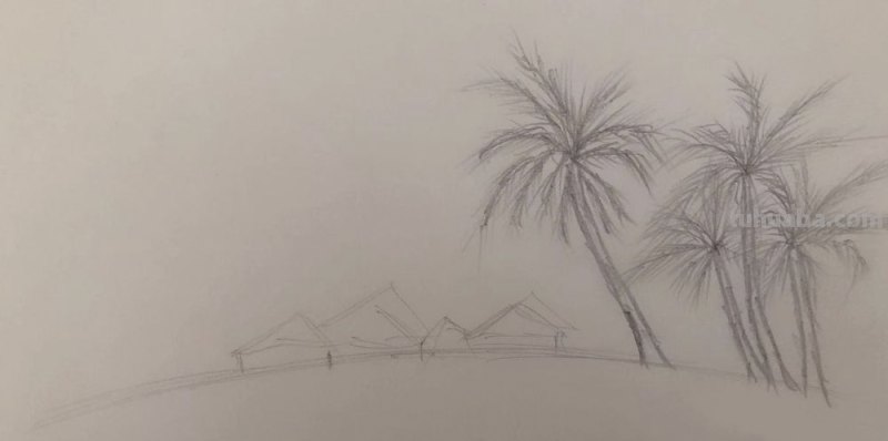 铅笔风景速写铅笔风景速写图片