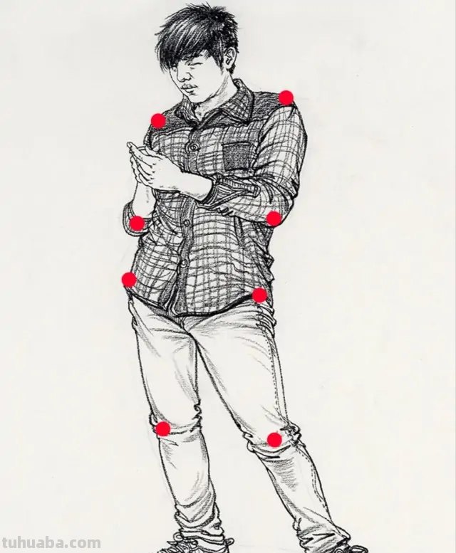 速写火柴人人物速写火柴人