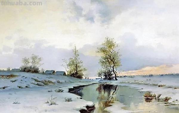 简单的风景速写简单的风景速写临摹图