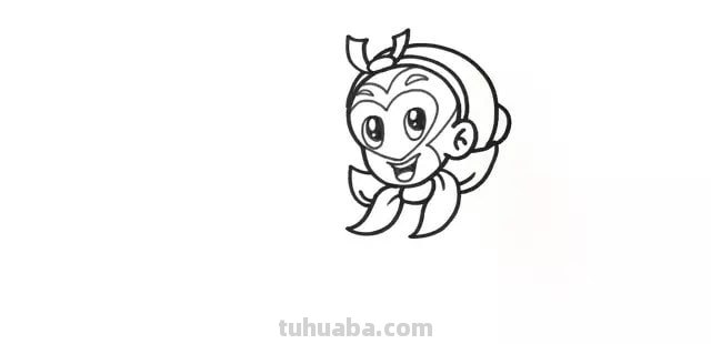 卡通人物速写卡通人物速写临摹图片