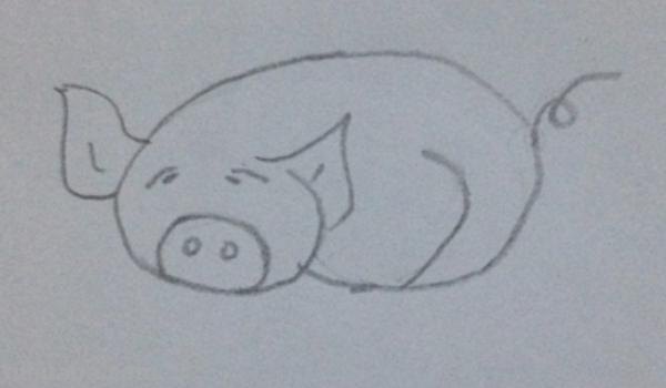 十二生肖速写十二生肖速写画