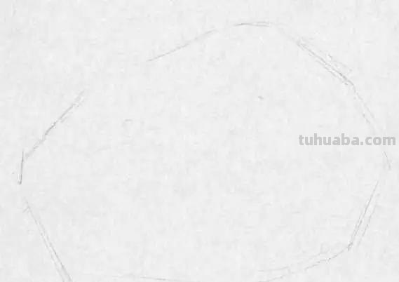 石头的速写石头的速写画法