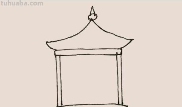 亭子的速写亭子的速写图片 亭子的速写亭子的速写图片