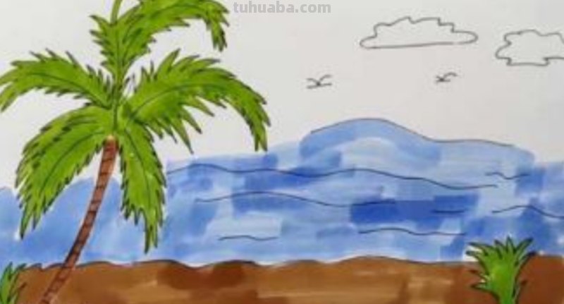 海边的速写海边的速写感受